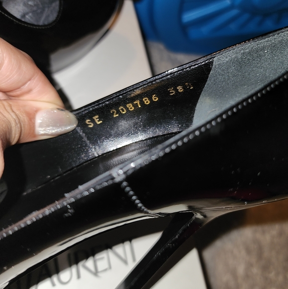 YSL Saint Laurent Black High Heels - Picture 4 of 6